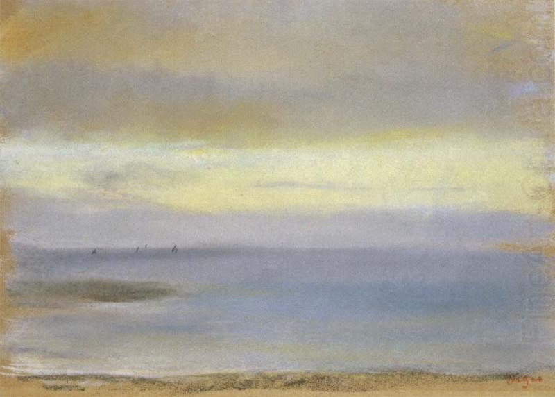 Edgar Degas Marine Sunset china oil painting image